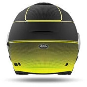 Airoh HELIOS Map Double Jet Motorcycle Helmet Map Matt Yellow