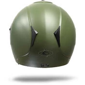 Jet One Motorcycle Helmet With One Gamma Green Opaque Visor