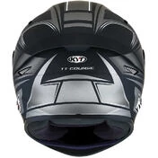 Integral Motorcycle Helmet KYT TT-COURSE TOURIST Matt COOL Gray