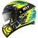 Integral Motorcycle Мотошлем KYT Falcon 2 RIFT Yellow Blue