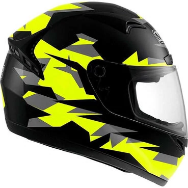 Integral Motorcycle Мотошлем Mds M13 FIGHTER Black Yellow Fluo Gray