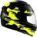 Integral Motorcycle Мотошлем Mds M13 FIGHTER Black Yellow Fluo Gray