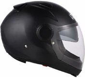Motorcycle Helmet Chin Mds by Agv Sunjet Detachable Matte Black Mono