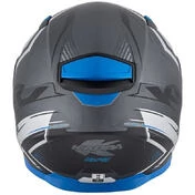 Integral Motorcycle Helmet Kappa KV-41 Dallas Simple Black Blu