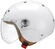 Motorcycle Helmet Jet Bubble Baby J03 Polished White
