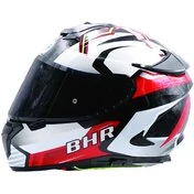 Integral Motorcycle Мотошлем Bhr 813 Double визор Spider Gray Red