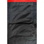Motorcycle Jacket in Berik 2.0 Technical Fabric NJ-193328 Safari Pro Black Red