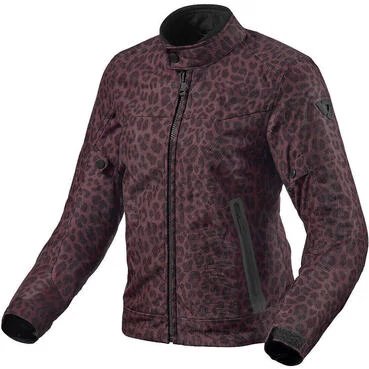 Rev'it SHADE H2O Lady Motorcycle мотокуртка Red Leopard