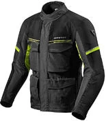 Rev'it Touring Fabric мотокуртка Motorcycle OUTBACK 3 Black Yellow Fluo