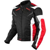 Moto jacket Fabric A-Pro Touring Sport Red Ace