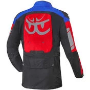 Motorcycle Jacket in Berik 2.0 Technical Fabric NJ-193328 Safari Pro Black Blue
