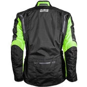 Gms Taylor Black Yellow Motorcycle Jacket