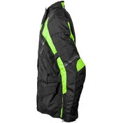 Gms Taylor Black Yellow Motorcycle Jacket