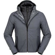 H2OUT Underjacket With Hood Spidi RAIN HOODIE Anthracite
