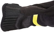 Woman Motorcycle Gloves in Tucano Urbano Fabric 9962HW Lady Black Fluo Yellow Pen