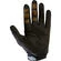 Fox 180 Skew Gloves Black Gold Золотистый