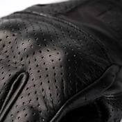 Motorcycle Gloves Leather Blauer Blacks Combo