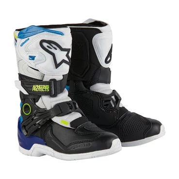 Alpinestars Tech 3s Kids мотоботинки Enamel Blue Синий