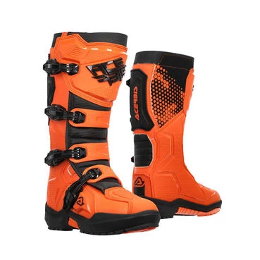 Acerbis Artiglio мотоботинки Orange Black Оранжевый