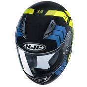 Full Face Motorcycle Helmet HJC CS-15 MARTIAL MC4H Black Blue Yellow