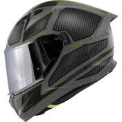 Givi 50.9F ENIGMA Integral Motorcycle Helmet Matt Gray Black Yellow