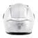 Givi 50.8B Glossy White Integral Motorcycle Helmet
