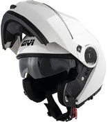 Modular Motorcycle Мотошлем P / J Givi X.20 EXPEDITION Solid Glossy White