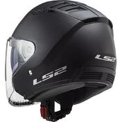 Double Visor Motorcycle Helmet Jet Ls2 OF600 Copter Solid Matt Black