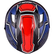 Integral Motorcycle Helmet Givi 50.6 Sport Deep Blue Red Double Visor