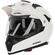 Acerbis FLIP FS-606 White Adventure Integral Motorcycle Мотошлем