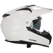Acerbis FLIP FS-606 White Adventure Integral Motorcycle Helmet