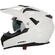 Acerbis FLIP FS-606 White Adventure Integral Motorcycle Helmet