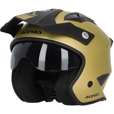 Acerbis ARIA METALLIC Gold Motorcycle Jet Мотошлем