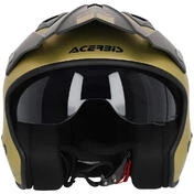 Acerbis ARIA METALLIC Gold Motorcycle Jet Helmet