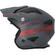 Acerbis Aria 2206 Jet Motorcycle Helmet Gray Red