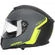 Integral Motorcycle Helmet Acerbis KRAPON Gray Yellow