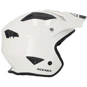 Acerbis Aria 2206 Jet Motorcycle Helmet White