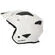 Acerbis Aria 2206 Jet Motorcycle Helmet White