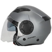 Acerbis Vento 2206 Jet Motorcycle Helmet Double Gray Visor