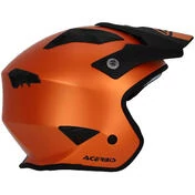 Acerbis ARIA METALLIC Orange Motorcycle Jet Helmet