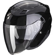 Jet Scorpion EXO-230 Solid Black Motorcycle Мотошлем