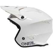 Oneal VOLT Helmet SOLID White Motorcycle Jet Helmet