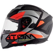 Modular Motorcycle Helmet Approved P / J Mt Helmet ATOM sv W17 A5 Matt Red