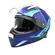 Integral Motorcycle Helmet Vemar ZEPHIR Z021 Lunar Blue Turquoise