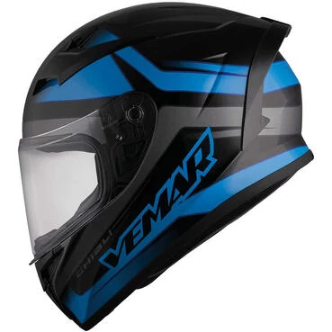 Integral Motorcycle Мотошлем Vemar VH Ghibli Base Black Blue