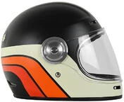 Integral Motorcycle Helmet Custom Origin Vega Classic Black