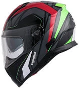 Integral Motorcycle Helmet Vemar ZEPHIR JMC Z001 White Red Green