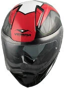 Integral Motorcycle Helmet Vemar ZEPHIR JMC Z001 White Red Green