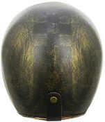 Motorcycle Helmet Jet Origin Primo Vintage Custom Bronze Matt Chess