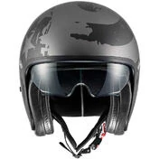 Motorcycle Helmet Jet Premier VINTAGE US 17 BM Matt Gray